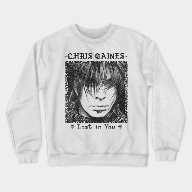 Chris Gaines // 90s Retro Punksthetic Fan Artwork Crewneck Sweatshirt by DankFutura